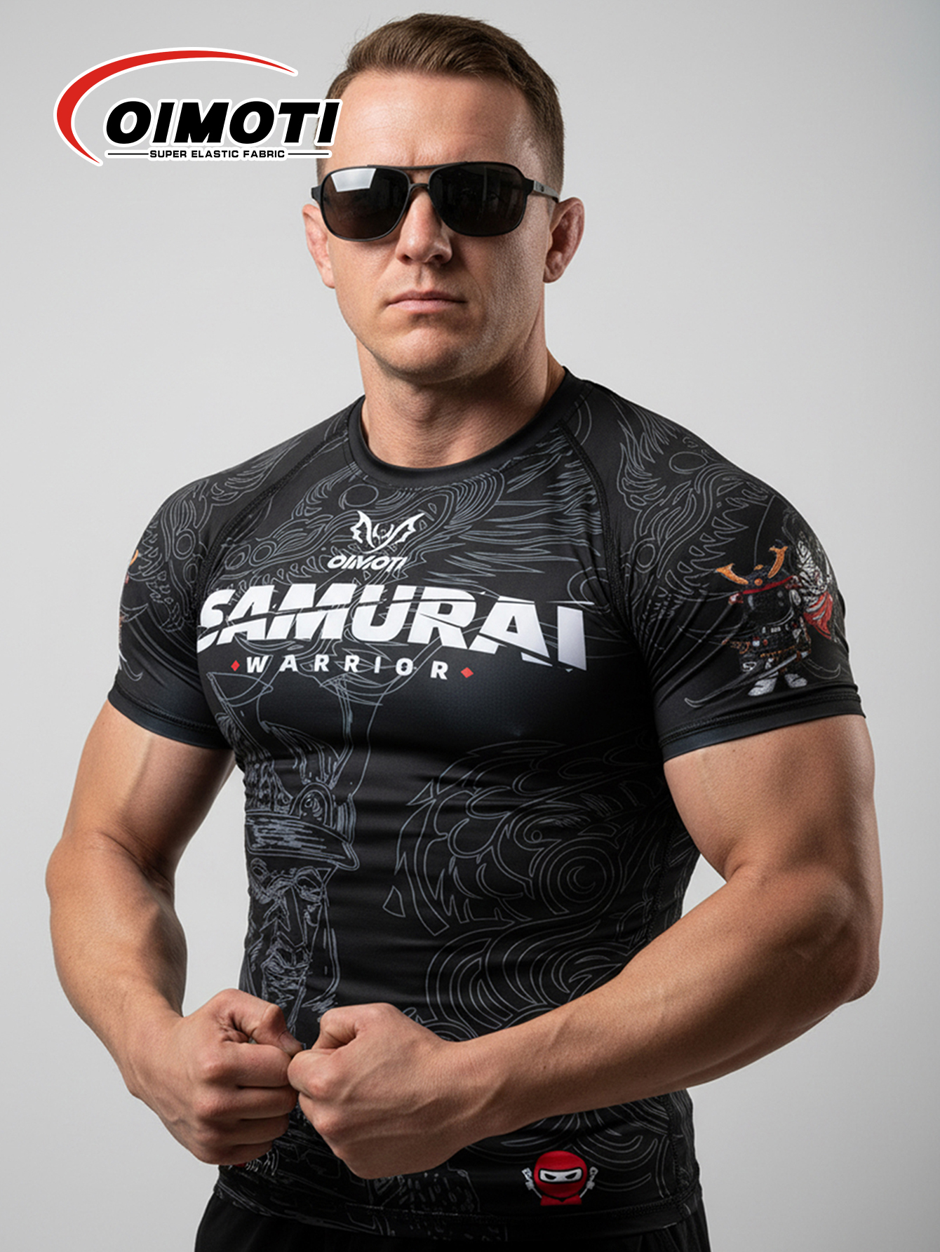 T Shirt Tight Fit - Men's Quick Drying Compression Running T-Shirt