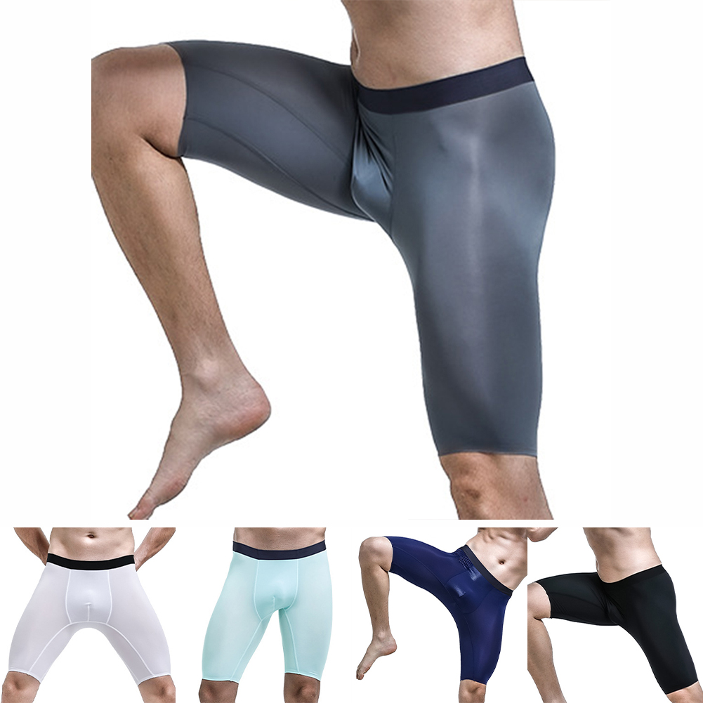 Men Long Leg  Boxer Shorts Bre - Long Leg Trunk Men บทวิจารณ์และราคา