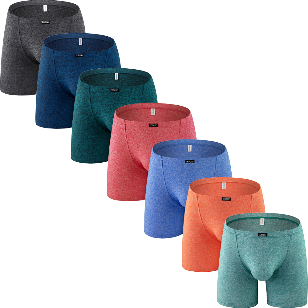 iKingsky Men's Long Leg Boxer  - Long Leg Trunk Men บทวิจารณ์และราคา