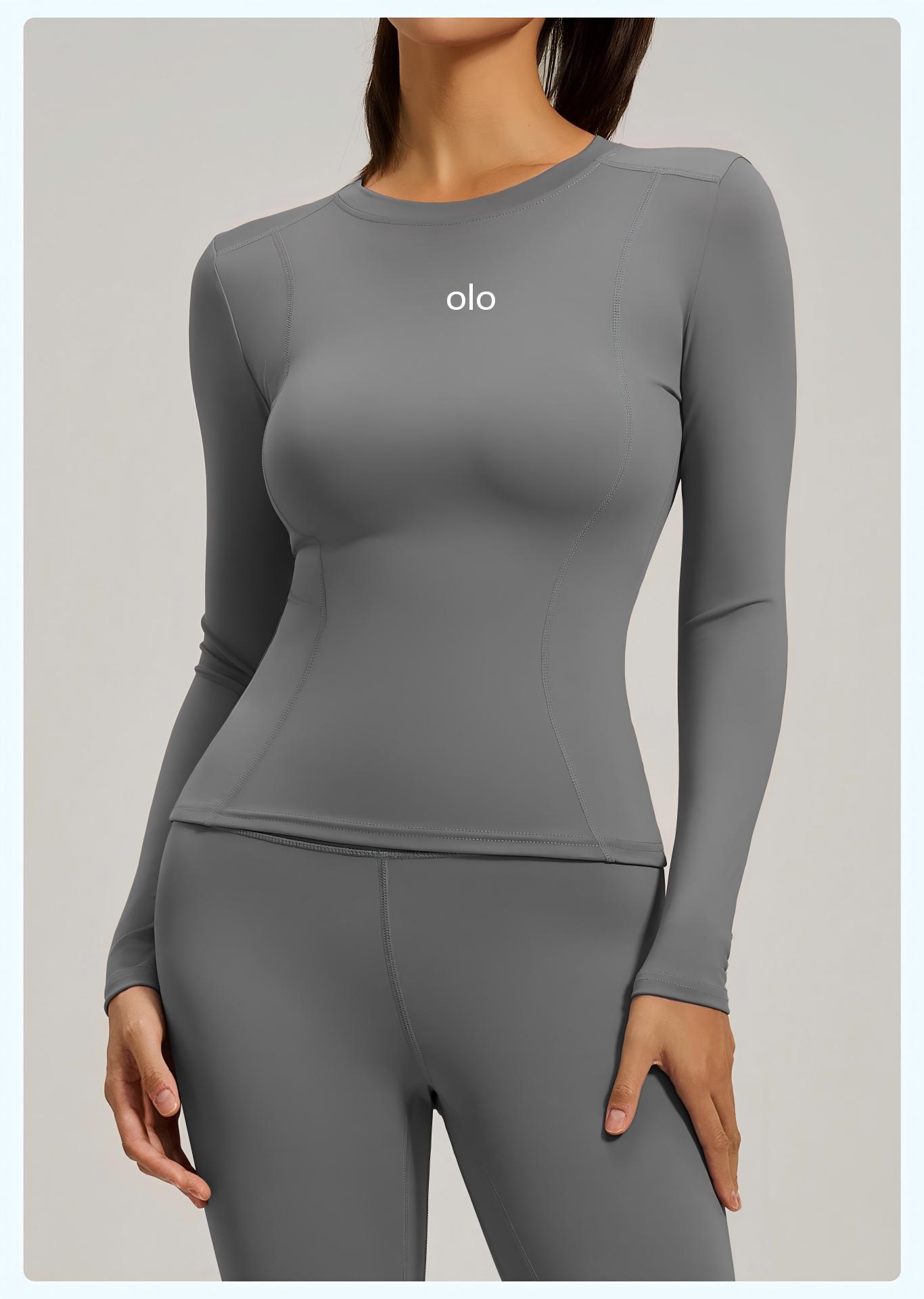Women's round-neck fitted tigh - T Shirt Tight Fit บทวิจารณ์และราคา