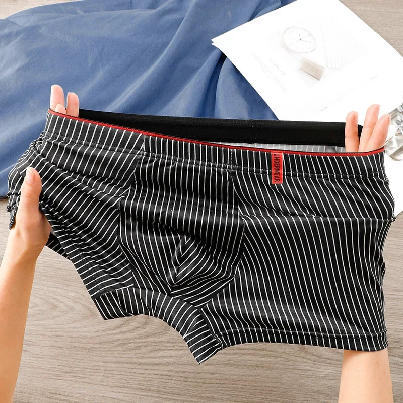 4PCS Men's Sport Boxer Shorts  - Mesh Sport Boxer บทวิจารณ์และราคา