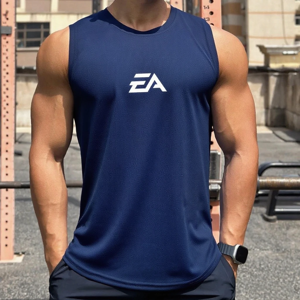 Summer New Trend Men's Pullove - Sleeveless Undershirt บทวิจารณ์และราคา