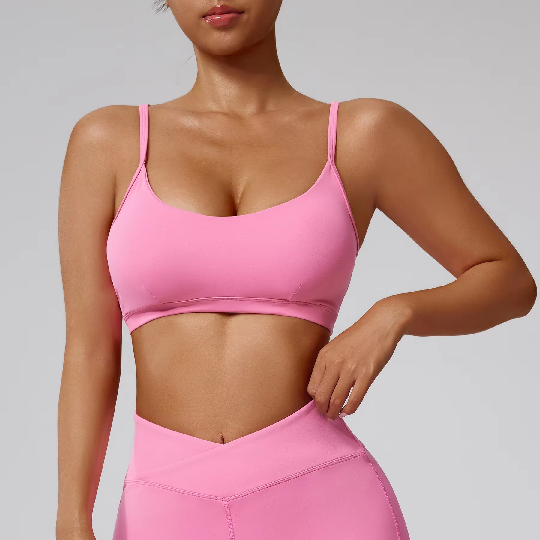 Sexy Cross Back Sports Bra Wom - Quick Dry Underwear บทวิจารณ์และราคา