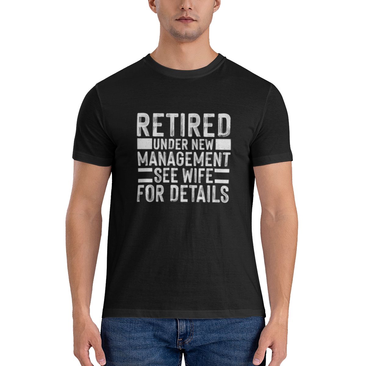 Men's Retired Under New Manage - Undershirt Crew Neck บทวิจารณ์และราคา