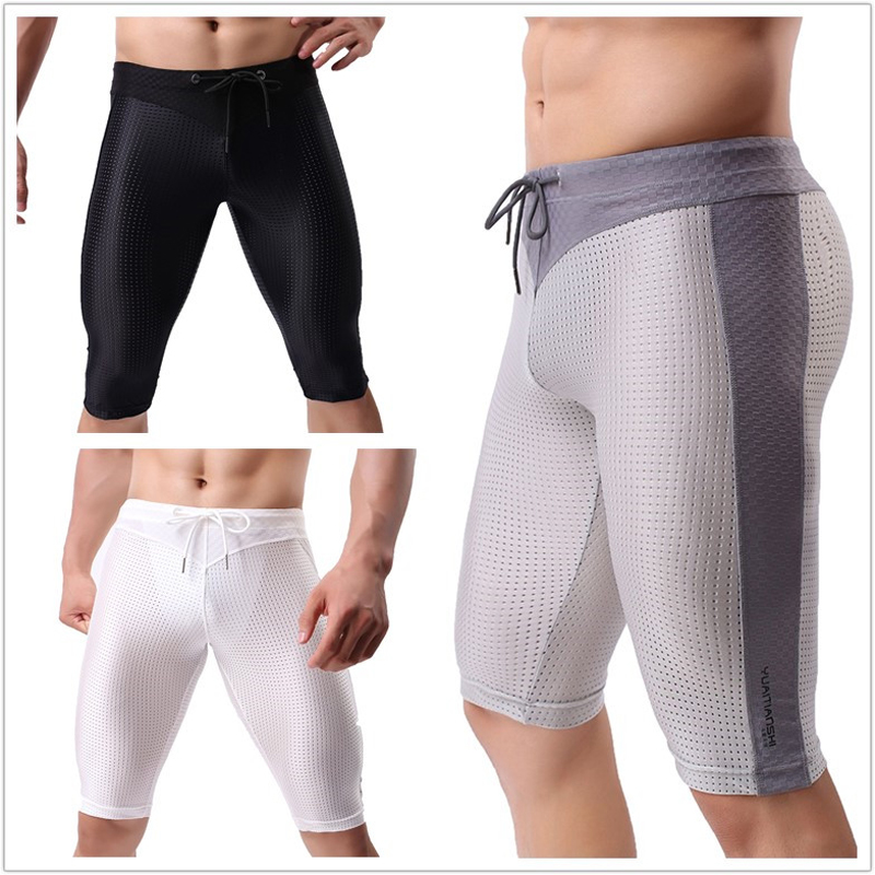 Men's Underwear Sexy Mesh Stit - Mesh Sport Boxer บทวิจารณ์และราคา