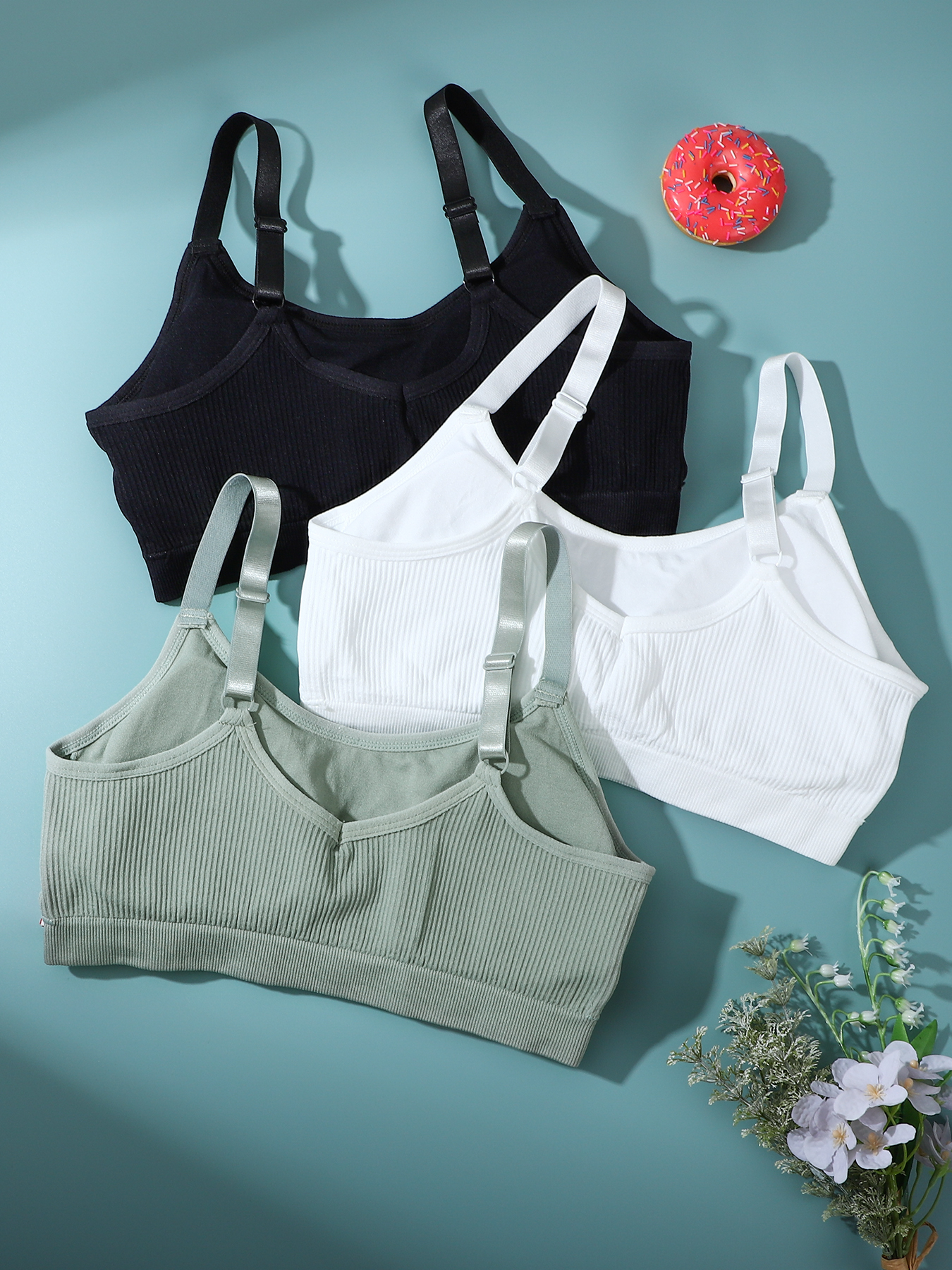 3-Pack - Women's Sports Bra -  - Multi Pack Underwear บทวิจารณ์และราคา
