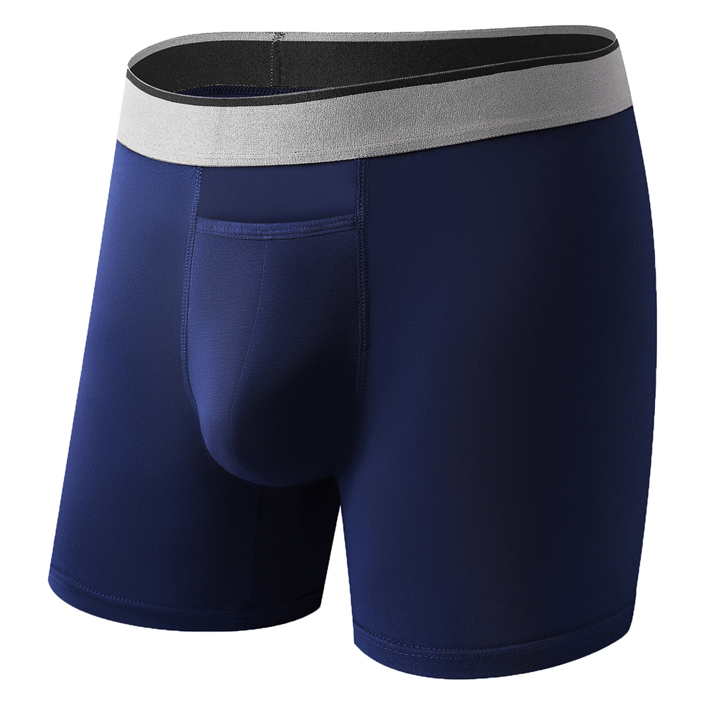 1pc Men Long Leg Shorts Soft U - Long Leg Trunk Men บทวิจารณ์และราคา
