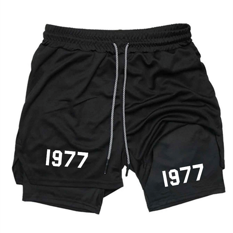Sportswear 2-in-1Gym Workout S - Compression Shorts Athletes บทวิจารณ์และราคา