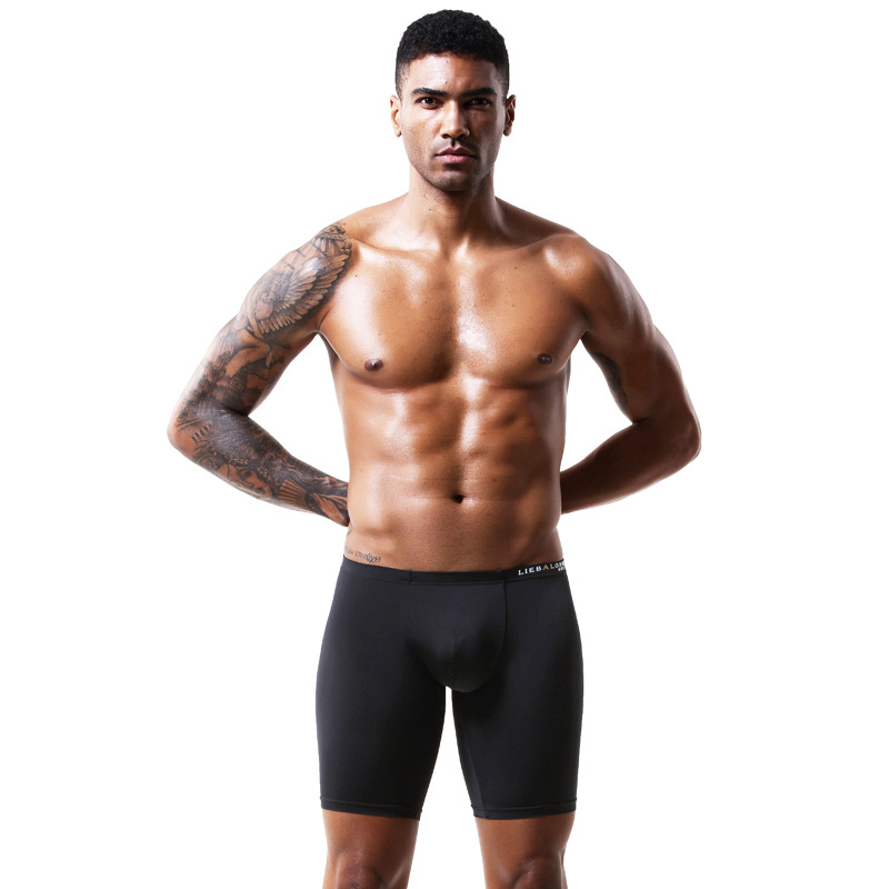 Men Trunks Long Legs Boxershor - Long Leg Trunk Men บทวิจารณ์และราคา