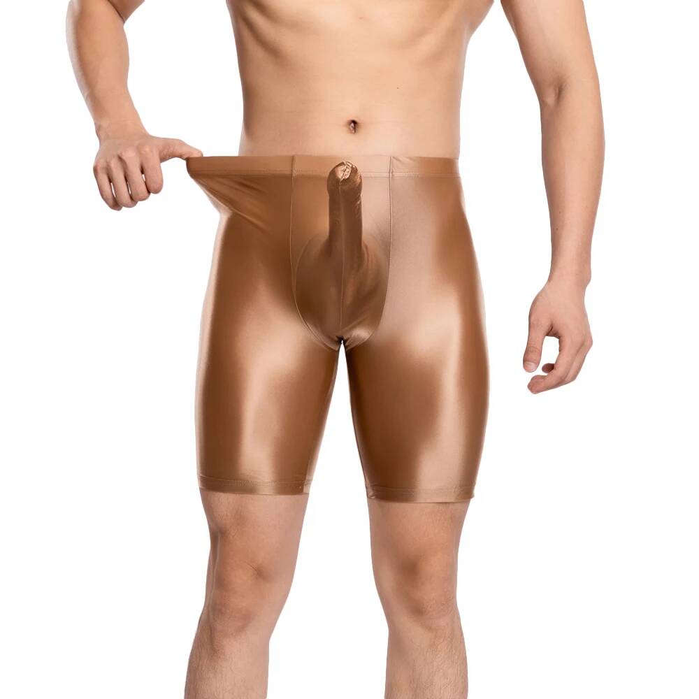 Sexy Men Satin Smooth COCK Rin - Pouch Boxer Pouch บทวิจารณ์และราคา