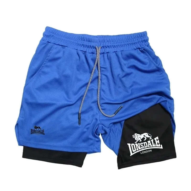 Summer Harajuku 2-in-1 Running - Compression Shorts Athletes บทวิจารณ์และราคา