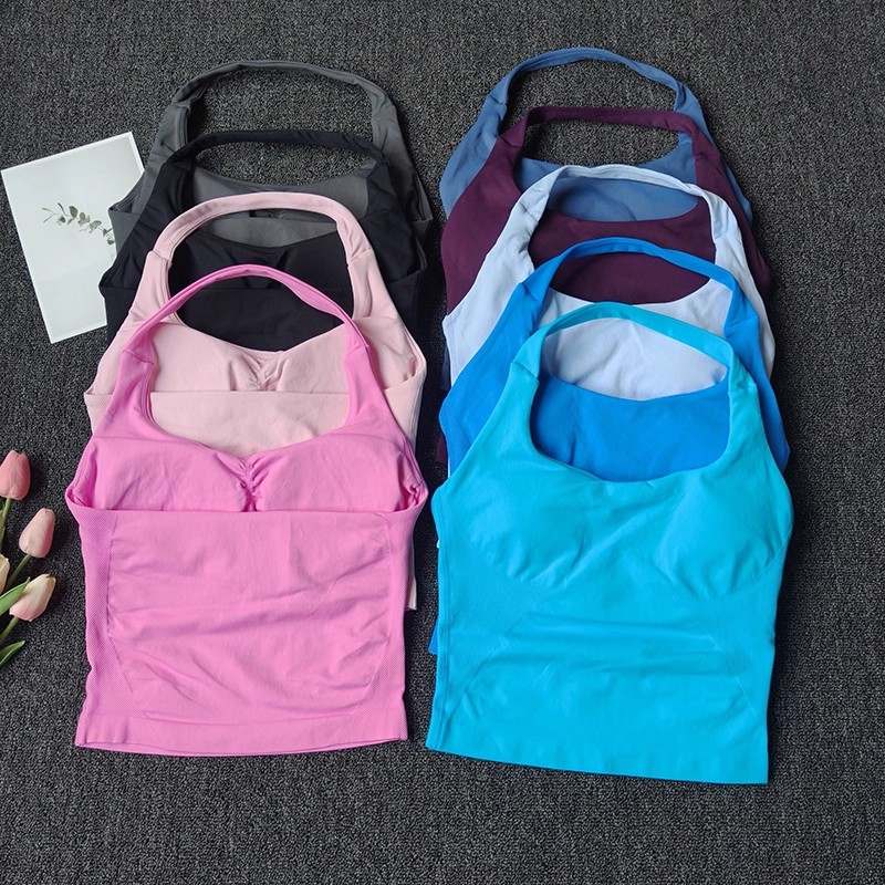 Women's Seamless Halter Top Sp - Suspender Tank Top บทวิจารณ์และราคา