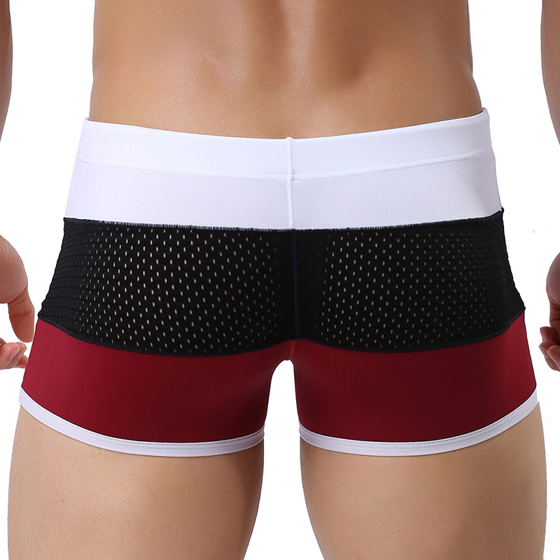 Men's 2026 Mesh Patchwork Boxe - Mesh Sport Boxer บทวิจารณ์และราคา