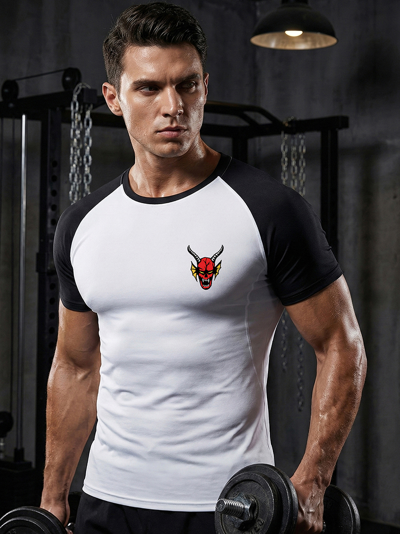 Men's Graphic Short Sleeve Com - Base Layer Top บทวิจารณ์และราคา