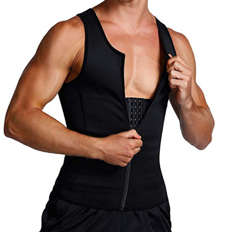 Men's Slimming Sauna Suits Com - Sleeveless Undershirt บทวิจารณ์และราคา