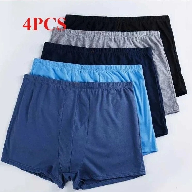 4-Pack Men's Big Tall Cotton B - Multi Pack Underwear บทวิจารณ์และราคา