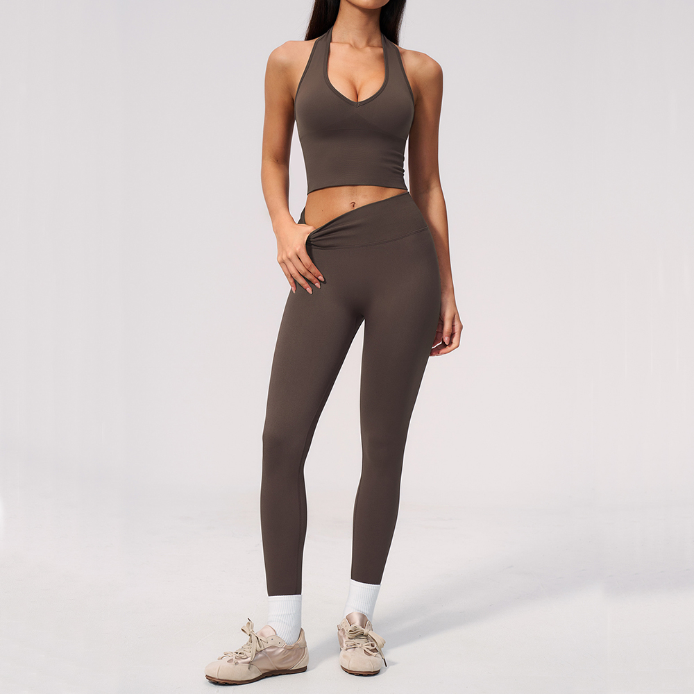 Seamless Yoga Suit 2PCS Women  - Compression Shorts Athletes บทวิจารณ์และราคา