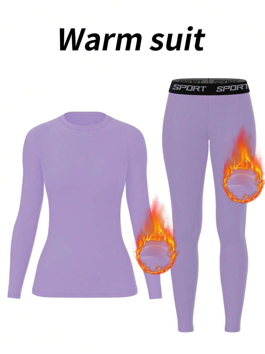 Women Fleece Thermal Underwear - Base Layer Top บทวิจารณ์และราคา