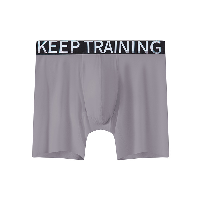 Men's Ice Silk Long Leg Boxer  - Long Leg Trunk Men บทวิจารณ์และราคา