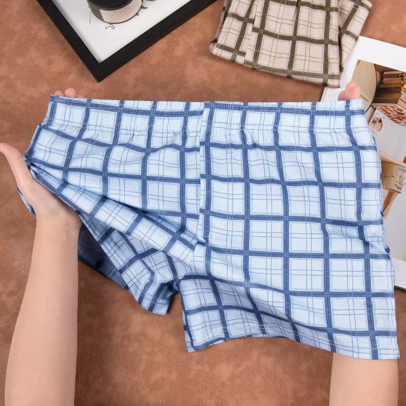 Men Panties Cotton BoxerShorts - Trunk Breathable Men บทวิจารณ์และราคา