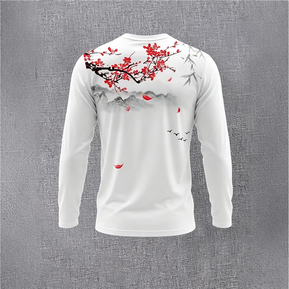 Chinese Style Ink Plum Blossom - Base Layer Top บทวิจารณ์และราคา