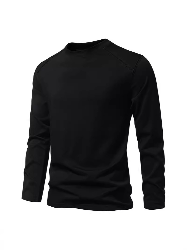 American Men's Long Sleeve T-S - Undershirt Crew Neck บทวิจารณ์และราคา