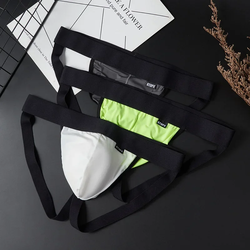 Men's Ice Silk Jockstrap Doubl - Jockstrap Athletic บทวิจารณ์และราคา