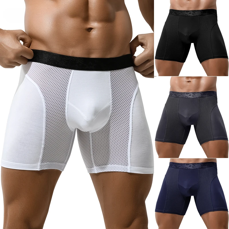 Men’s Total Support Pouch Boxe - Long Leg Trunk Men บทวิจารณ์และราคา