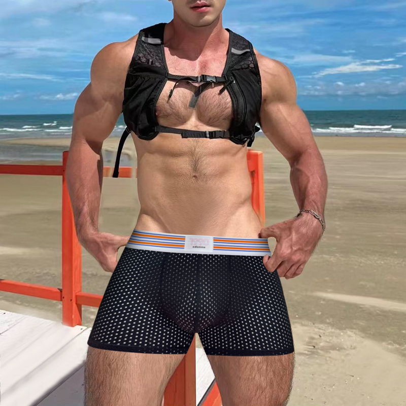 Fashionable Freely Detachable  - Mesh Sport Boxer บทวิจารณ์และราคา
