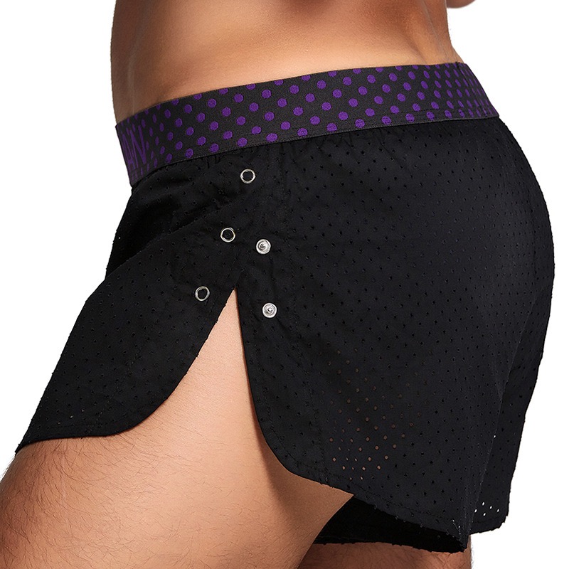 New Fashion Men button split B - Mesh Sport Boxer บทวิจารณ์และราคา
