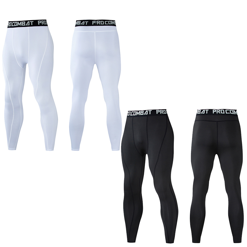 Leggings Men Gym Running Tight - Compression Long Pant บทวิจารณ์และราคา