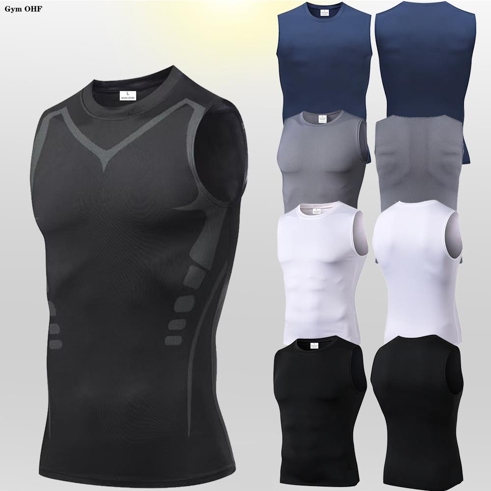 Men's Compression Tank Tops Gy - Sleeveless Undershirt บทวิจารณ์และราคา