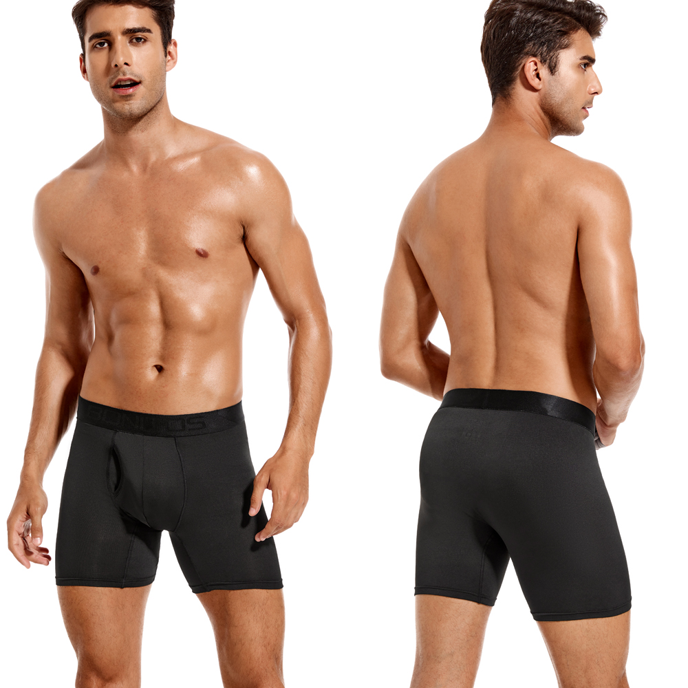 Men's Panties Front Open Under - Boxer Shorts Modal บทวิจารณ์และราคา