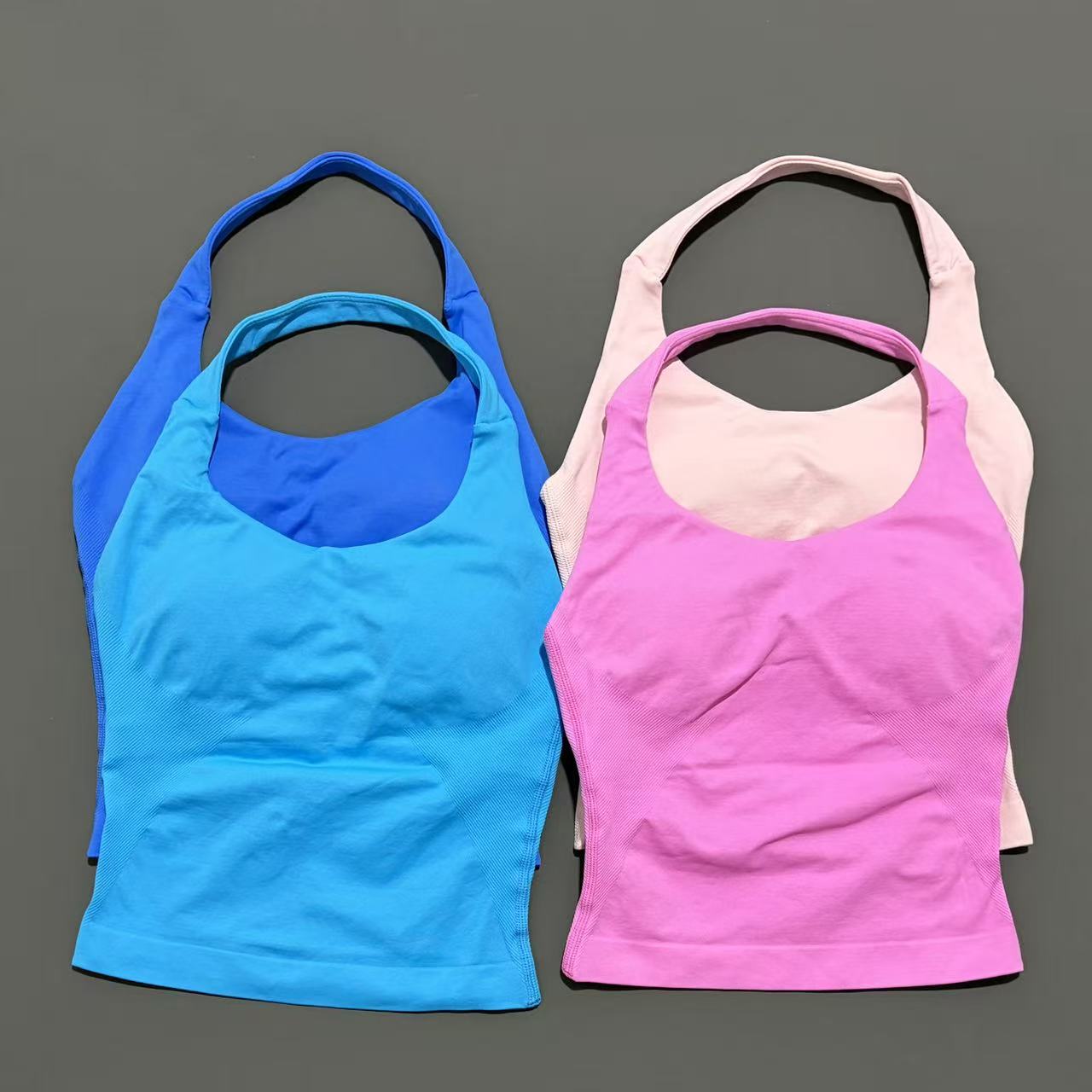 Sports Gym Halter Top Woman Se - Suspender Tank Top บทวิจารณ์และราคา
