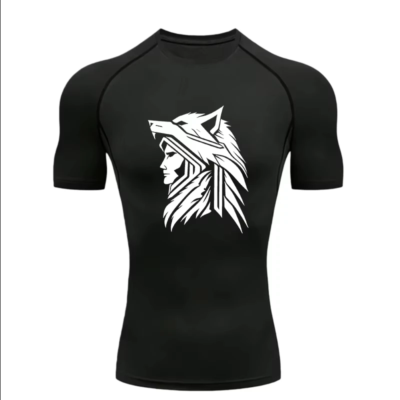 Wolf Knight Design 2026 Men’s  - Compression Shorts Athletes บทวิจารณ์และราคา