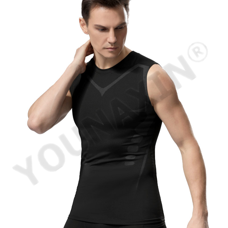 3 Pieces Men's Sleeveless T-Sh - Base Layer Top บทวิจารณ์และราคา