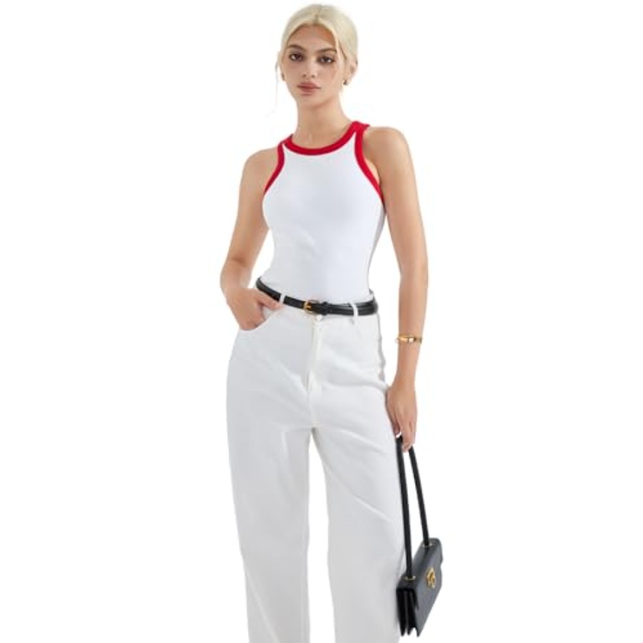 SUUKSESS Women Padded Cotton R - Tank Top Ribbed บทวิจารณ์และราคา
