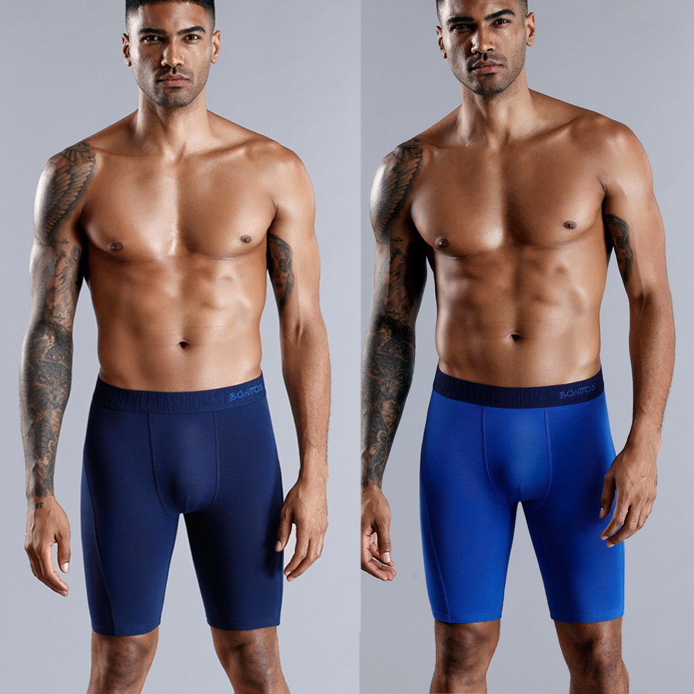 BONITOS Long Boxer Shorts Pant - Boxer Brief Pack Cotton บทวิจารณ์และราคา