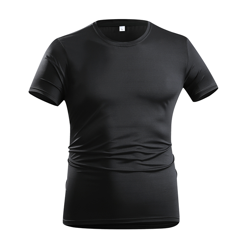 Men Summer Sports T-shirt Quic - T Shirt Tight Fit บทวิจารณ์และราคา