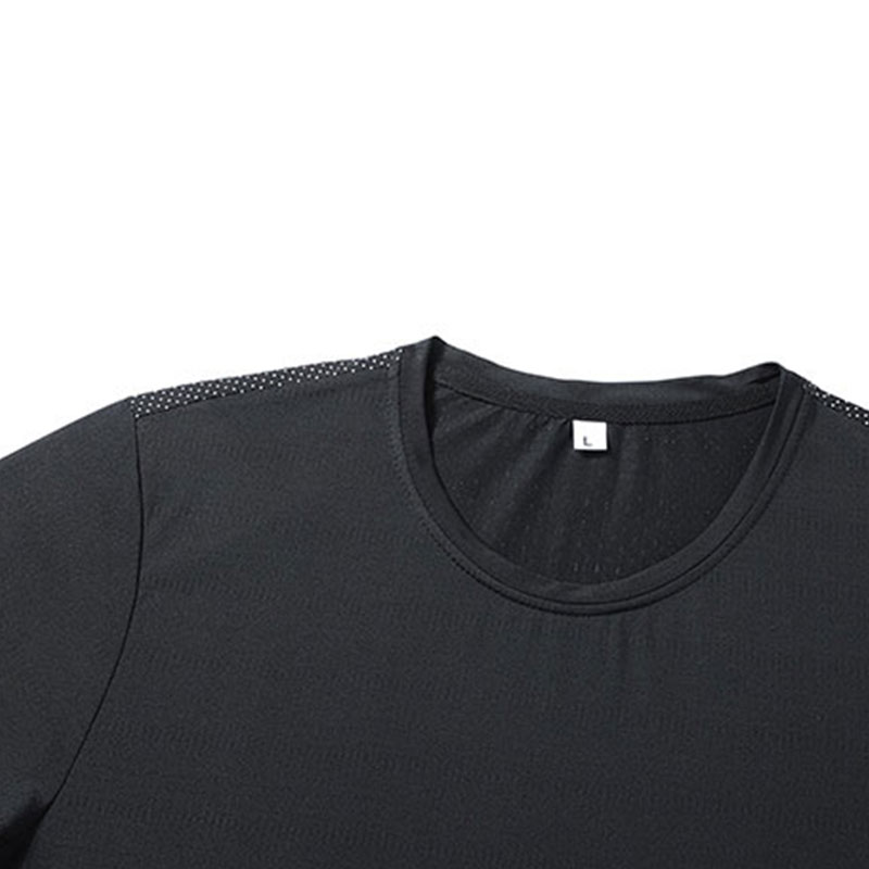 Men Summer Sports T-shirt Quic - T Shirt Tight Fit บทวิจารณ์และราคา