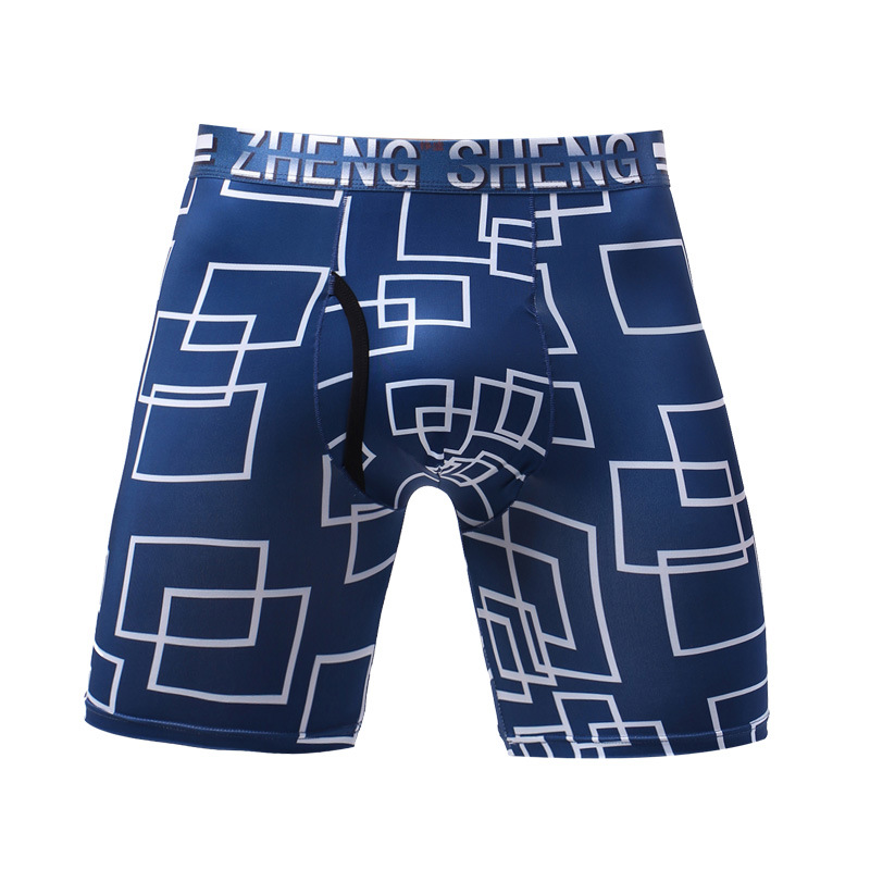 Mens Underwear Boxers Shorts H - Long Leg Trunk Men บทวิจารณ์และราคา