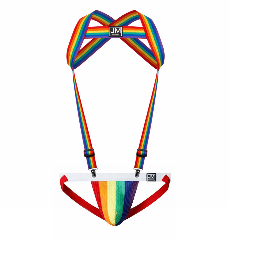 Rainbow Body Harness Adjustabl - Jockstrap Athletic บทวิจารณ์และราคา