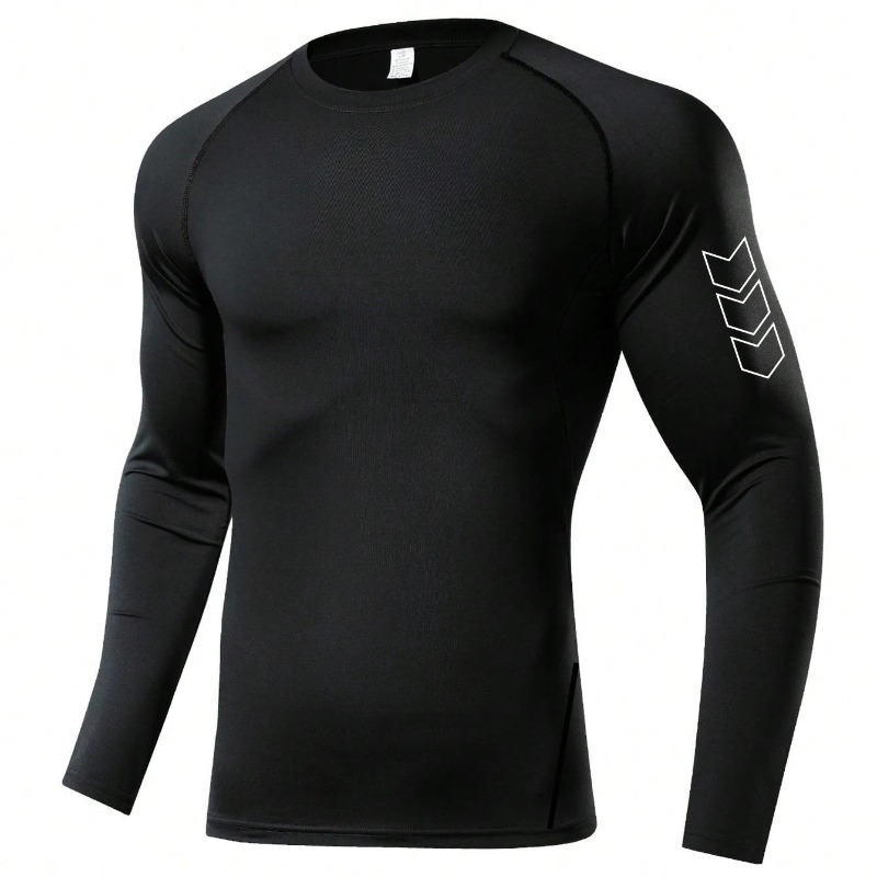 Men Compression Long Sleeve Sh - Base Layer Top บทวิจารณ์และราคา