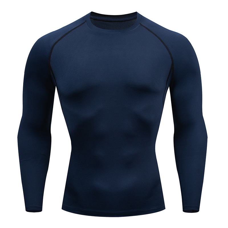 Men Bodybuilding Sports T-Shir - T Shirt Tight Fit บทวิจารณ์และราคา